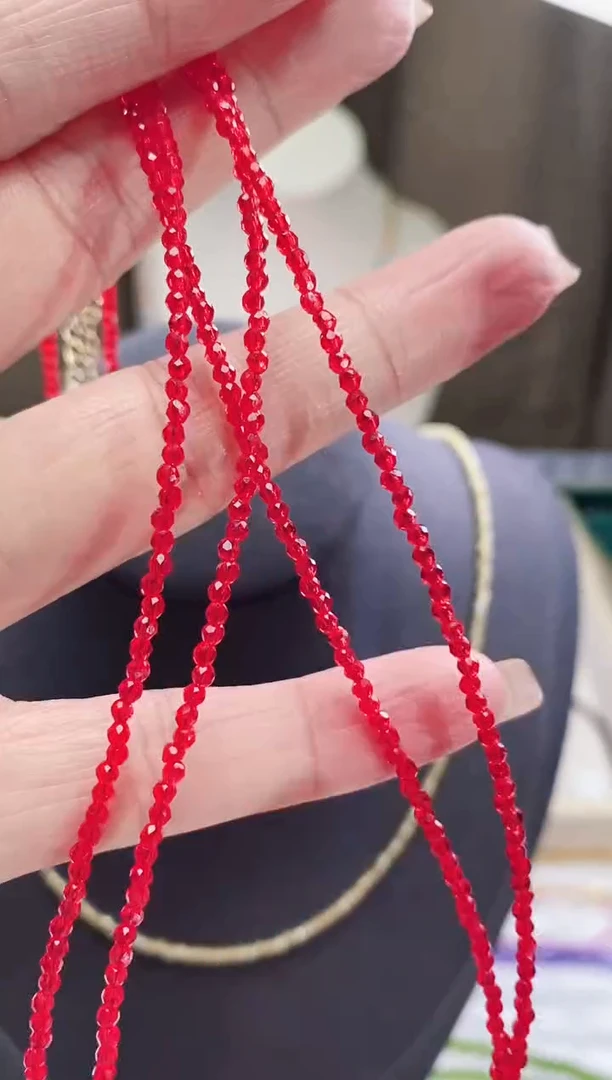 【闪购商品】尖晶石项链14K金镶嵌诗颜甄选珠宝SYZB64