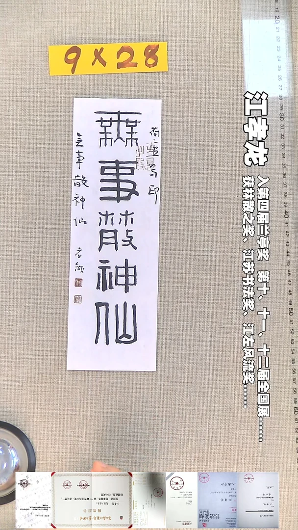 书法江孝龙书法97福利9*28