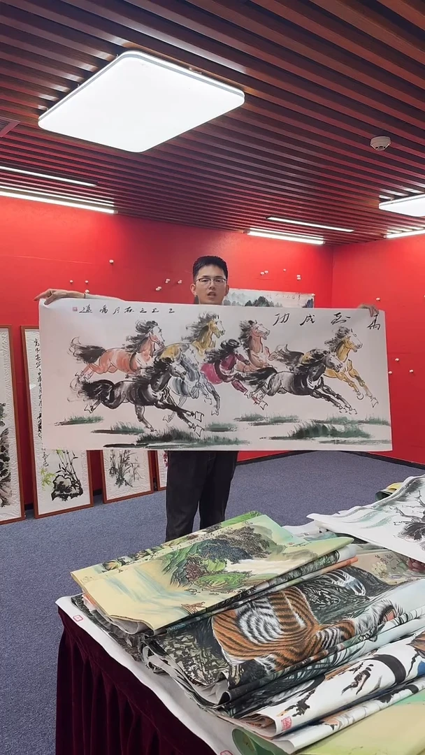 国画陈学同老师四尺整张精品