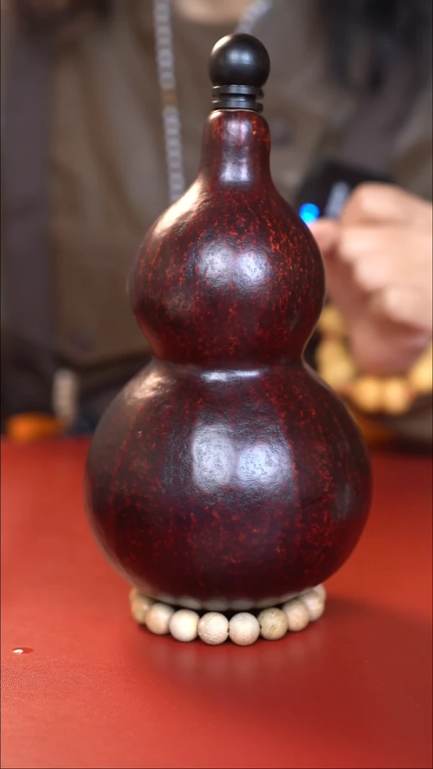 029手工大漆酒葫芦