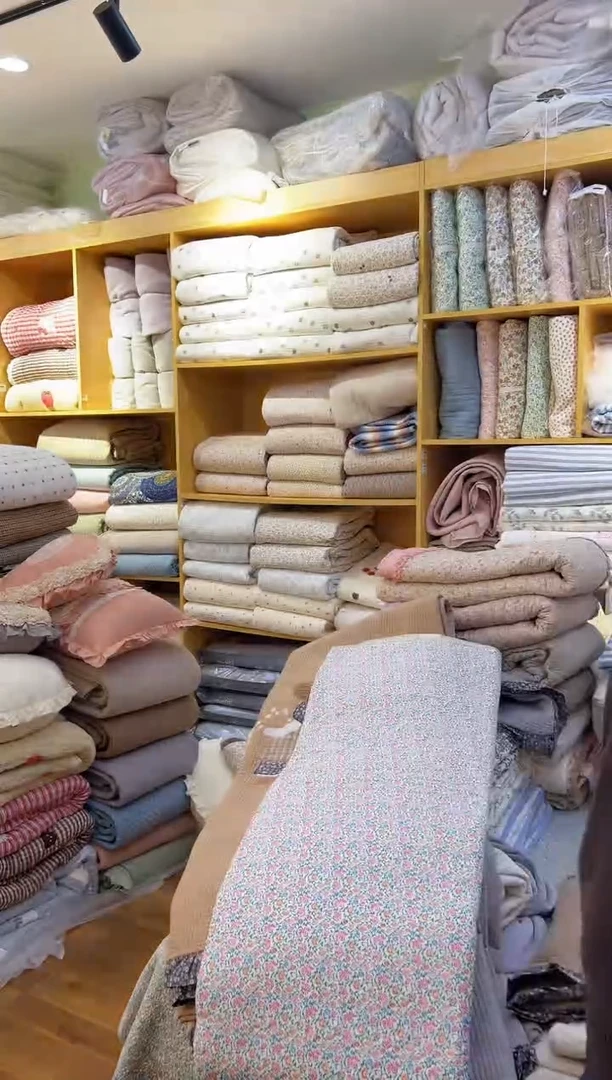 棉特价床盖  99粉色