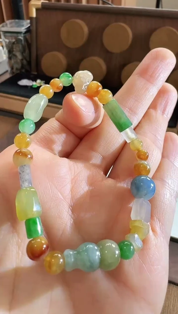 未镶嵌手链翡翠手链