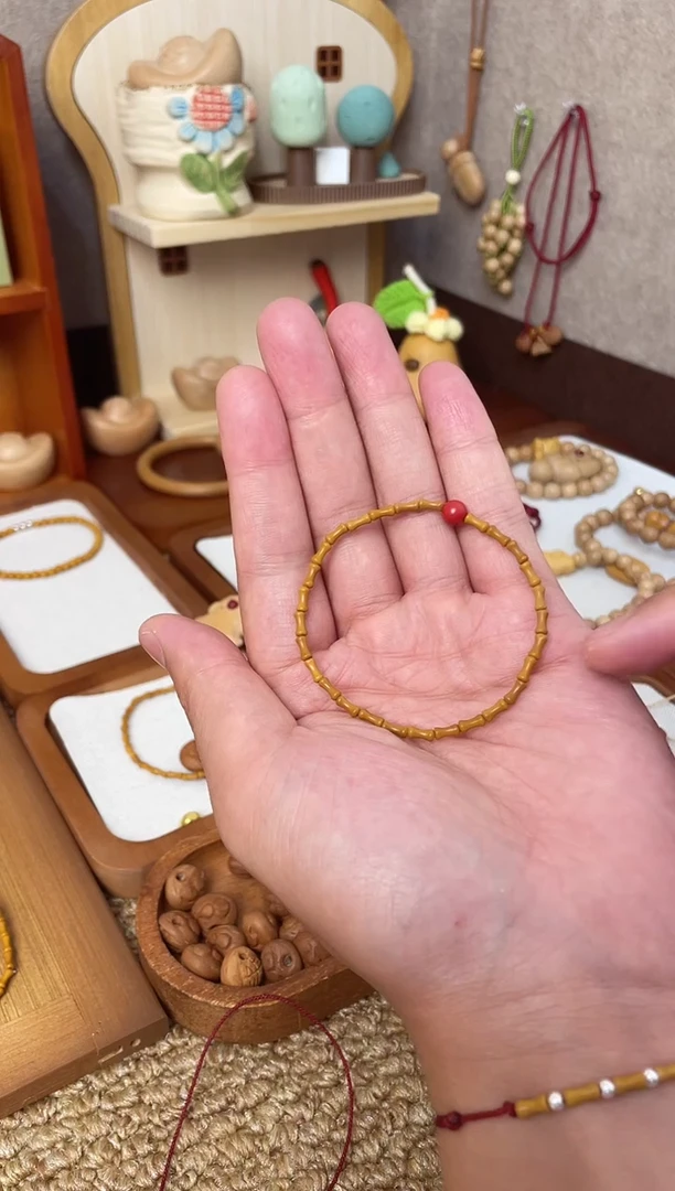 手串/手链核桃竹节手串一物一拍莎莎款