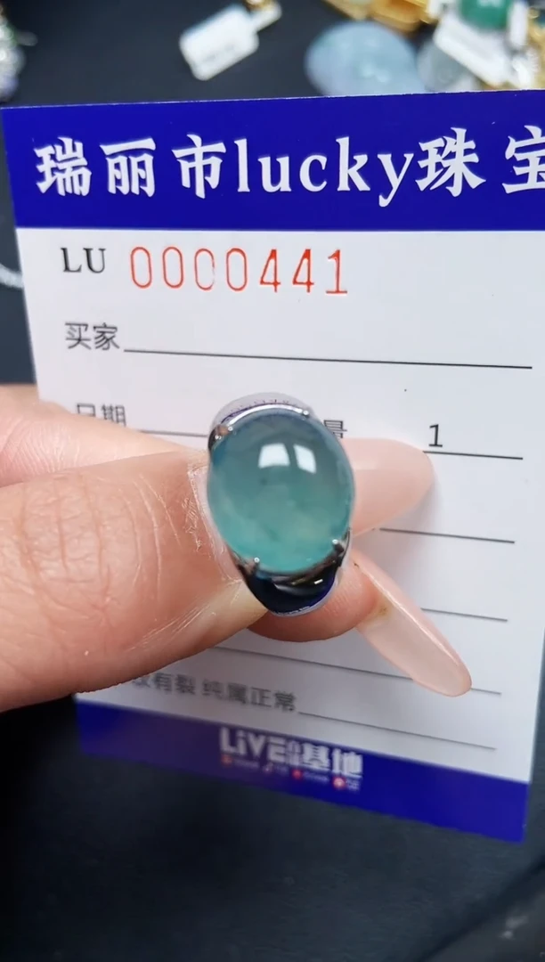 【闪购商品】翡翠颈饰银S925镶嵌0441