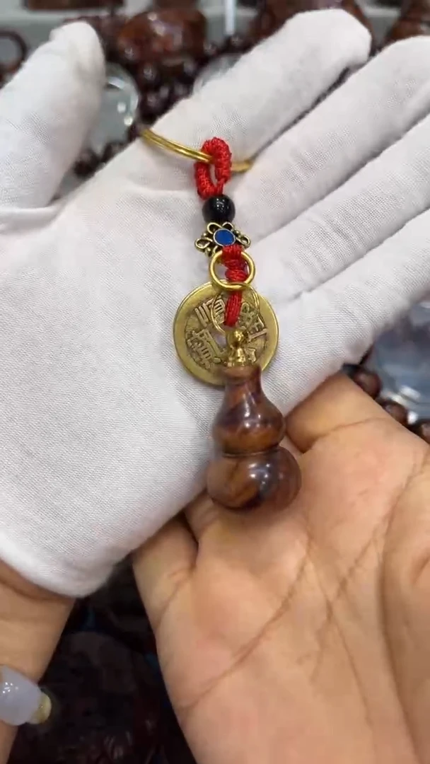 黄花梨/降香黄檀手串/手链海南黄花梨小葫芦