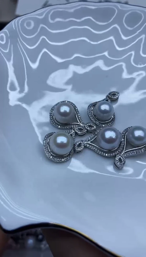 吊坠(不含链)未镶嵌淡水珍珠吊坠多样性发其一