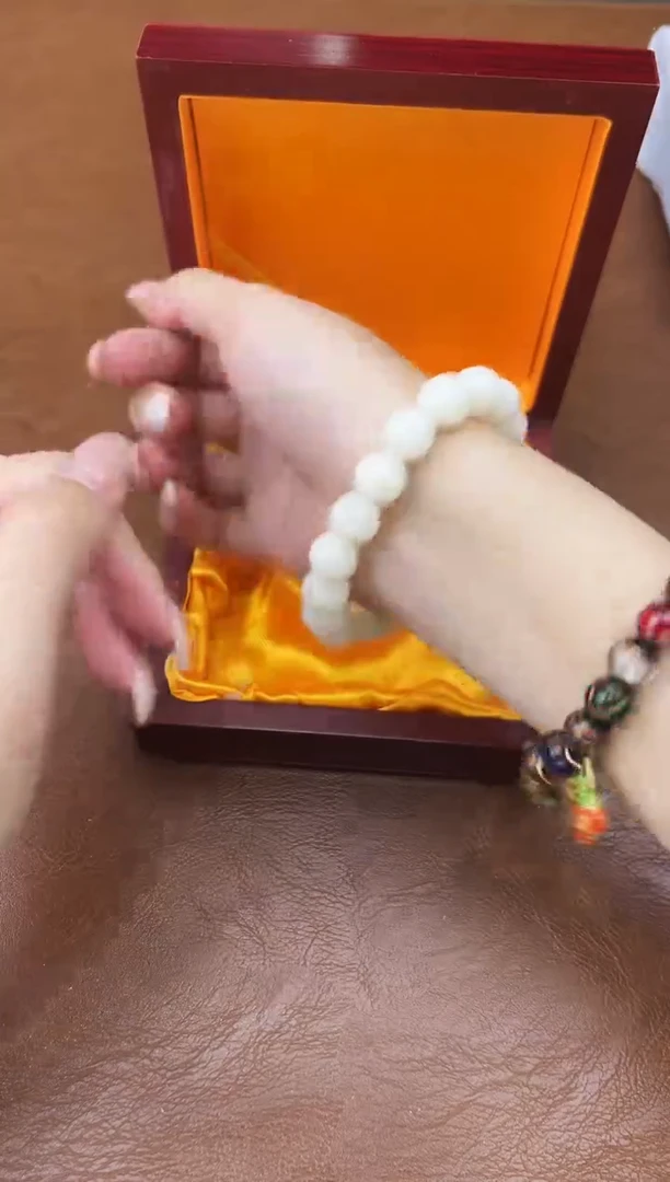 万家文玩阁白玉菩提链接@@lsc047