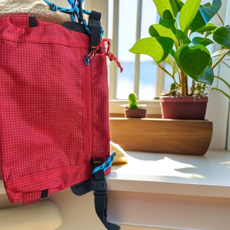 M768 新款潮巴塔男女运动信封包休闲红色