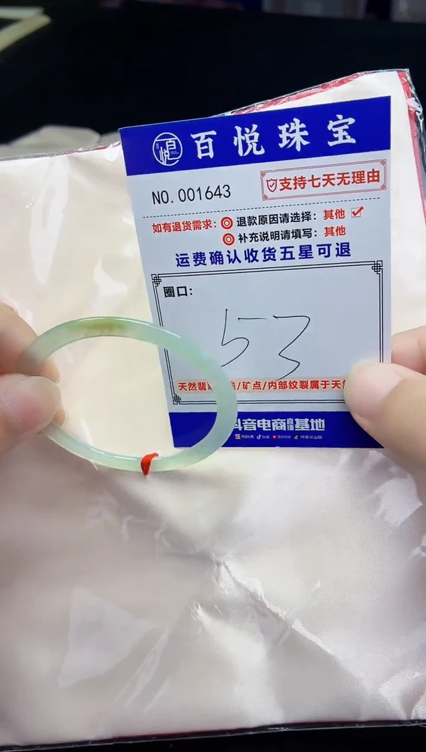 未镶嵌手镯翡翠手镯