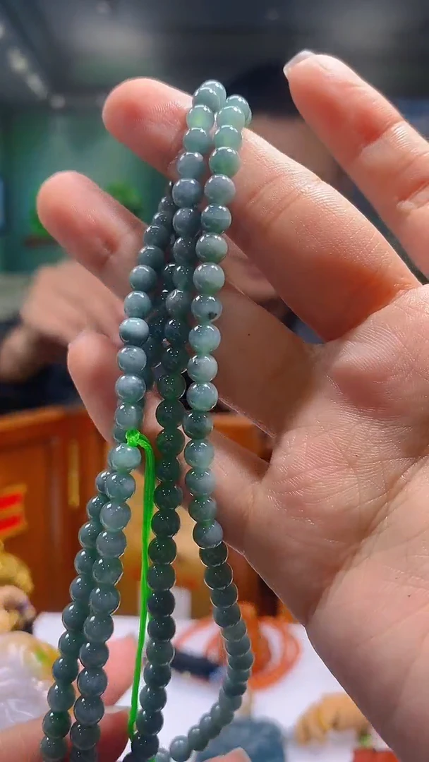 未镶嵌定制翡翠KK翡翠毛货吊坠-17