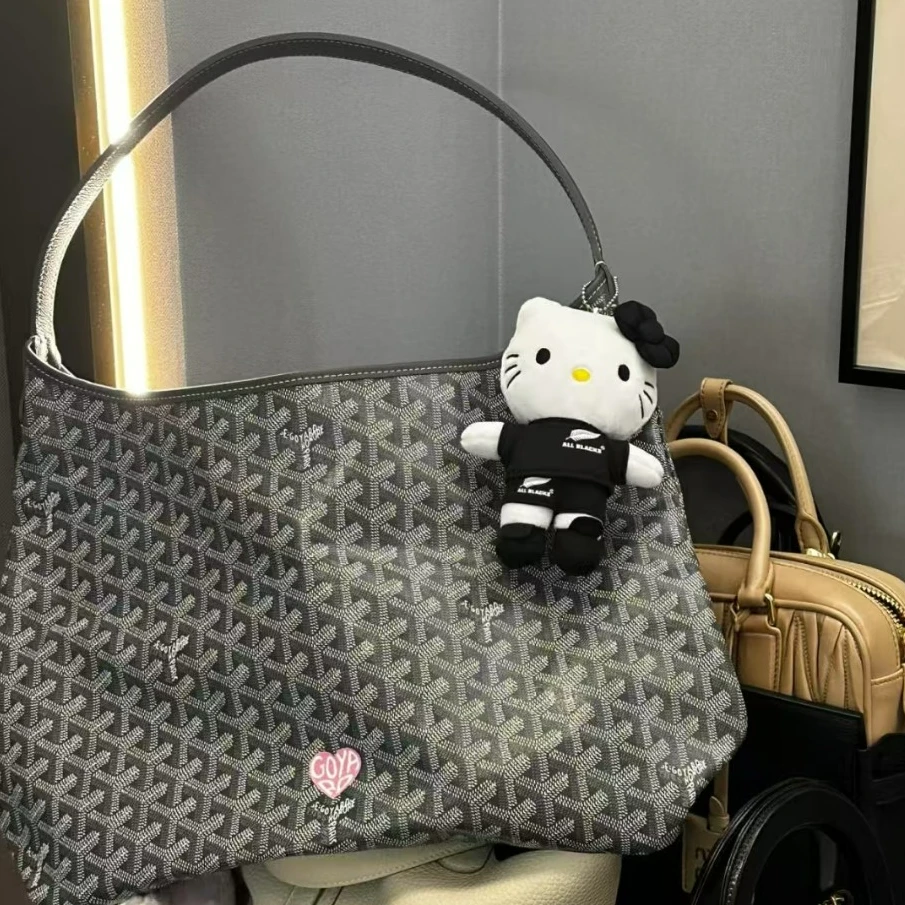 99新 Gaoy/戈雅 青奢荟////戈雅老花hobo腋下包/66641