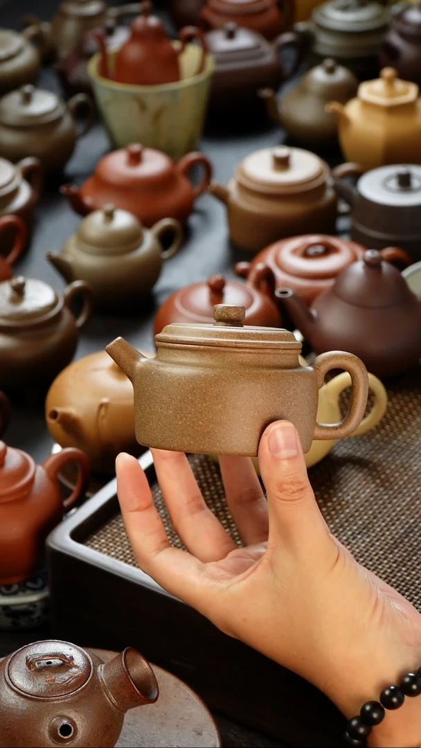 茶壶紫砂青段德中退火