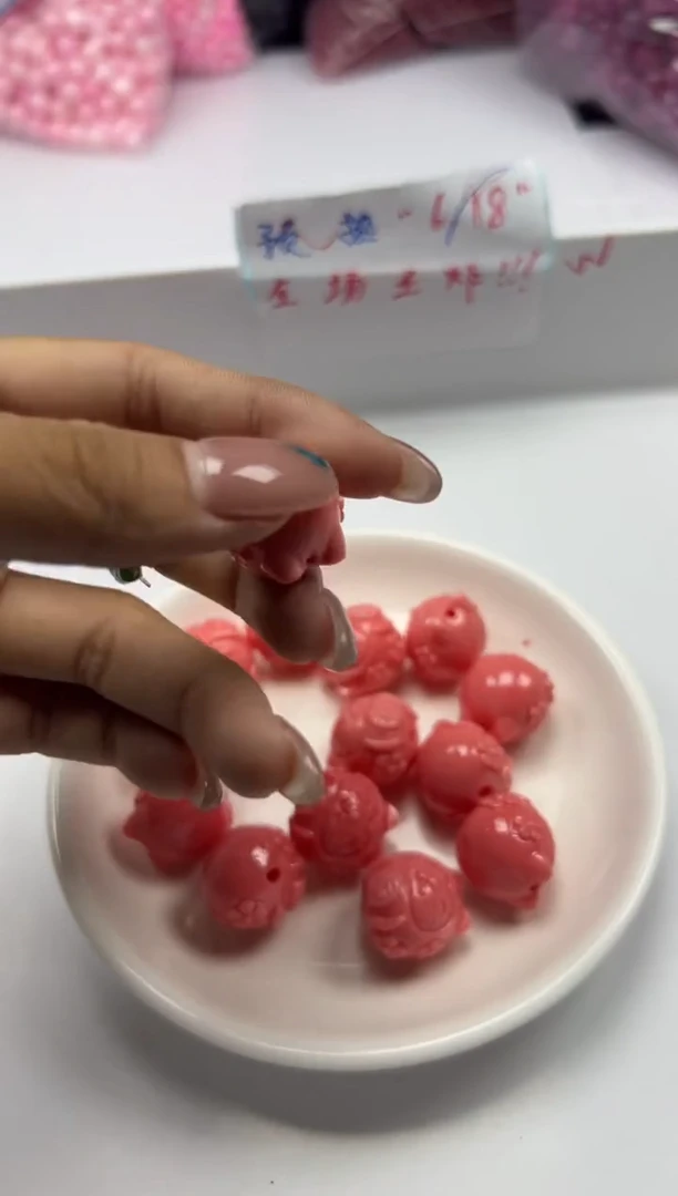 未镶嵌拼合珍珠（马贝珠）颈饰x667女*王贝招*财*猫*3个