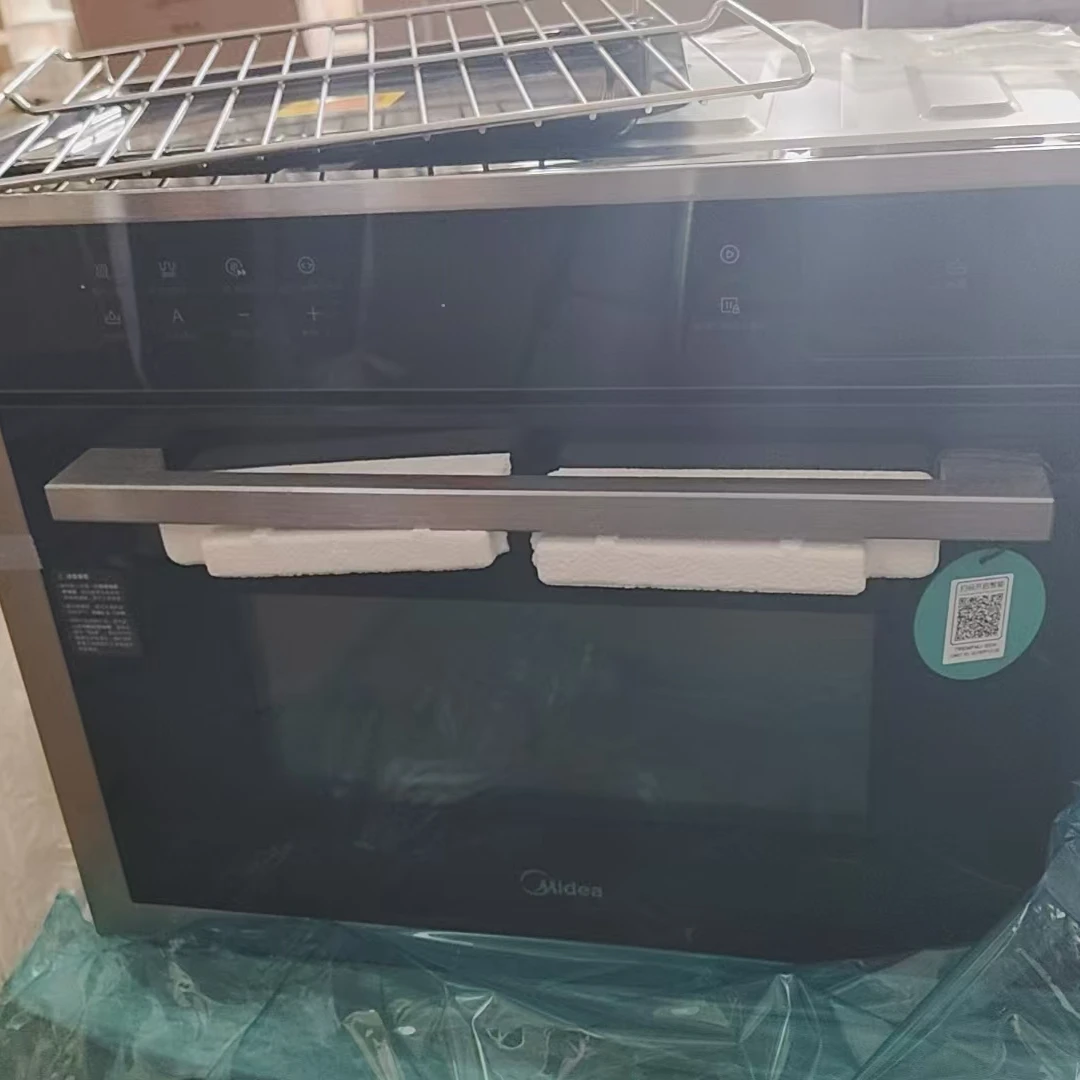 准新品  嵌入式微波蒸汽烤箱55L