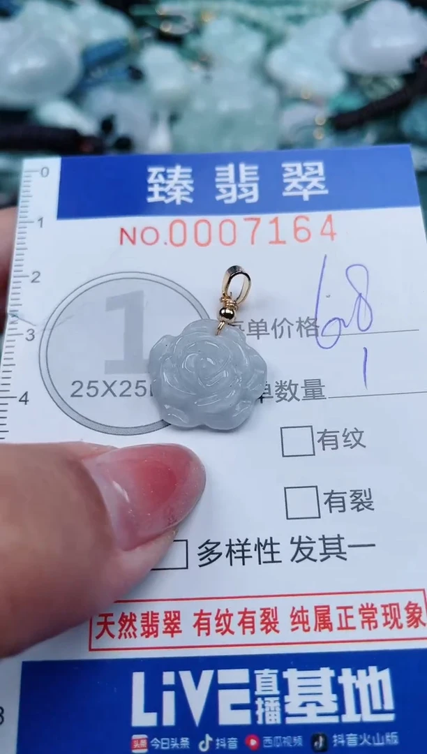 【闪购商品】翡翠颈饰未镶嵌.0007164