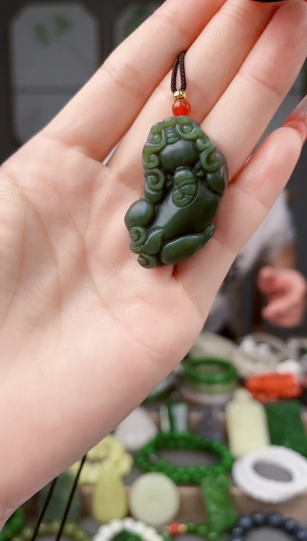 和田玉未镶嵌颈饰多样性发货  拍一单发一个