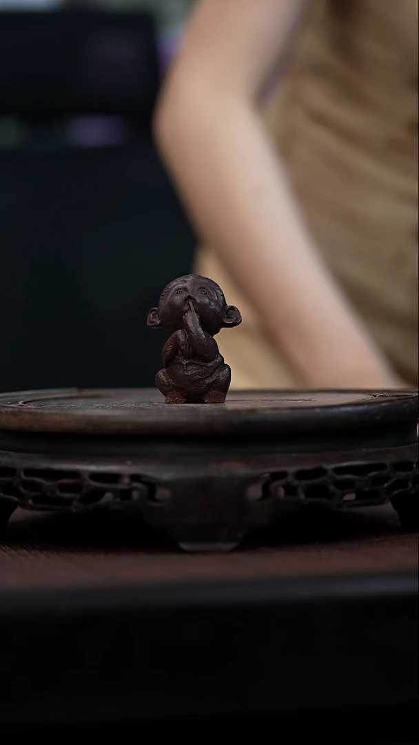 茶壶紫砂宜兴岁颐传砂原矿全手茶宠