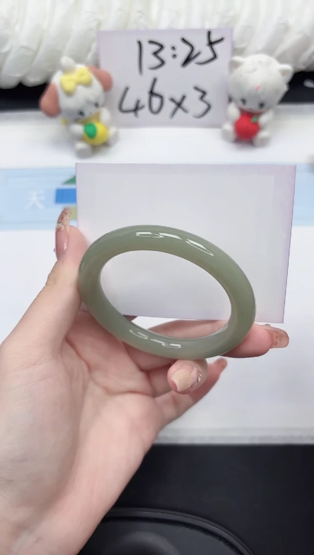 未镶嵌手镯石英质玉12-54