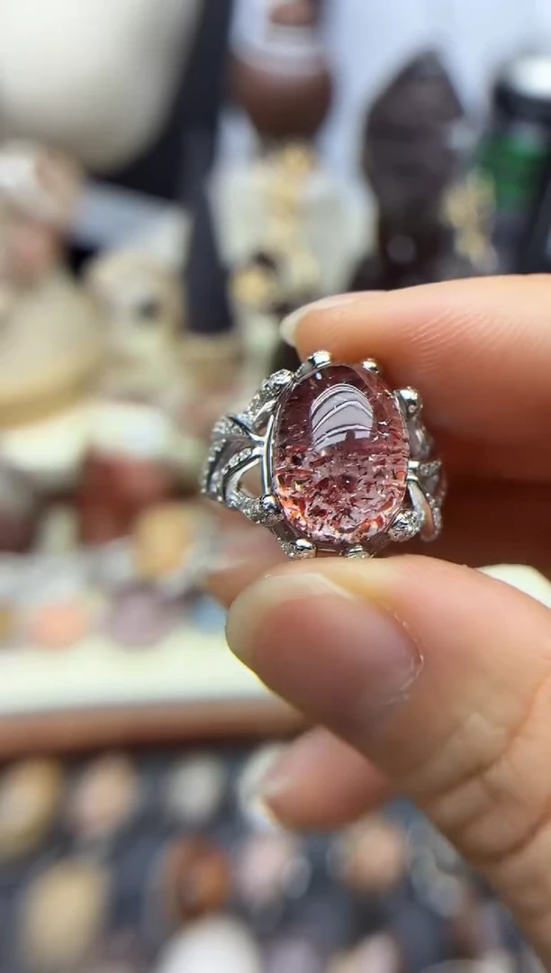 银S925镶嵌珠宝半成品水晶水晶水晶