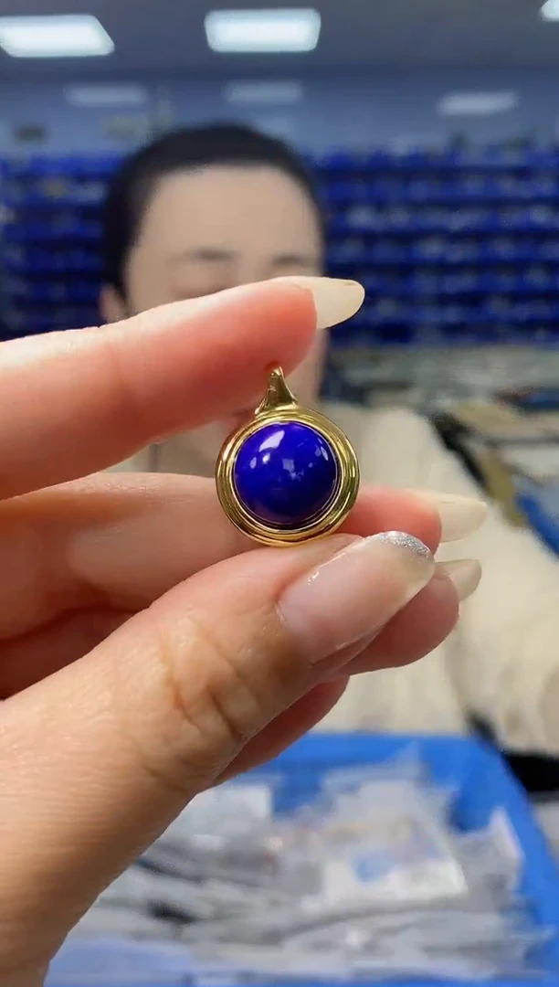 【闪购商品】青金石DZ5461银S925镶嵌DZ5461