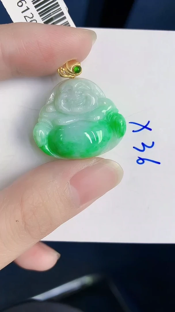 颈饰未镶嵌翡翠天然翡翠缅甸A货