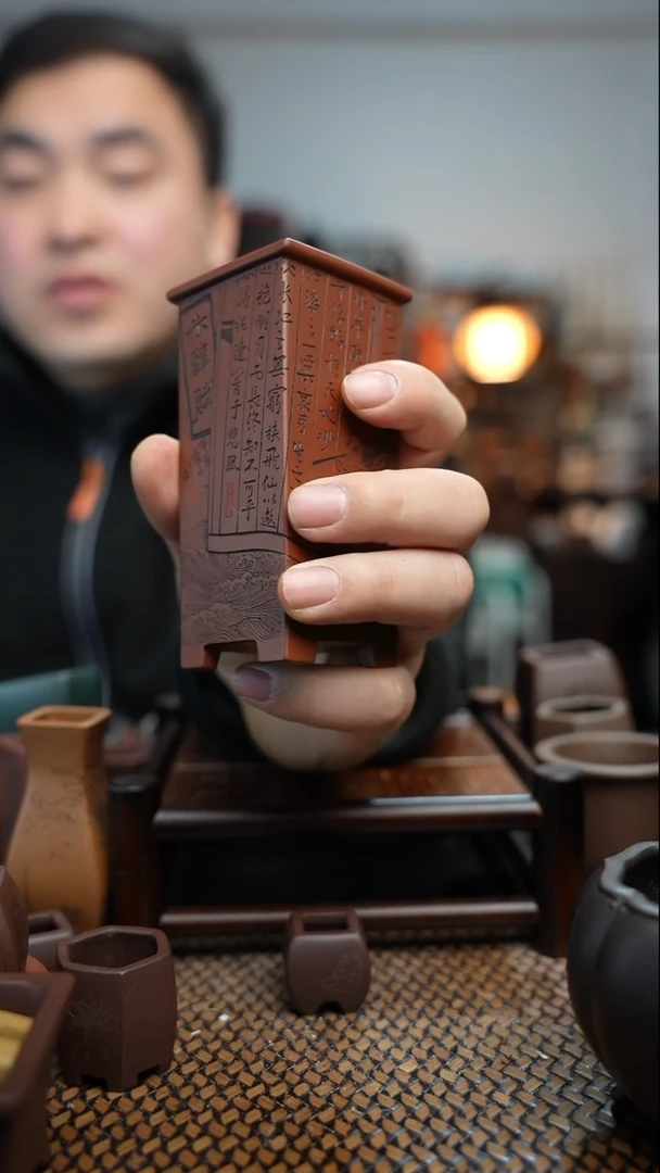 【闪购商品】紫砂花盆長木軒精品紫砂