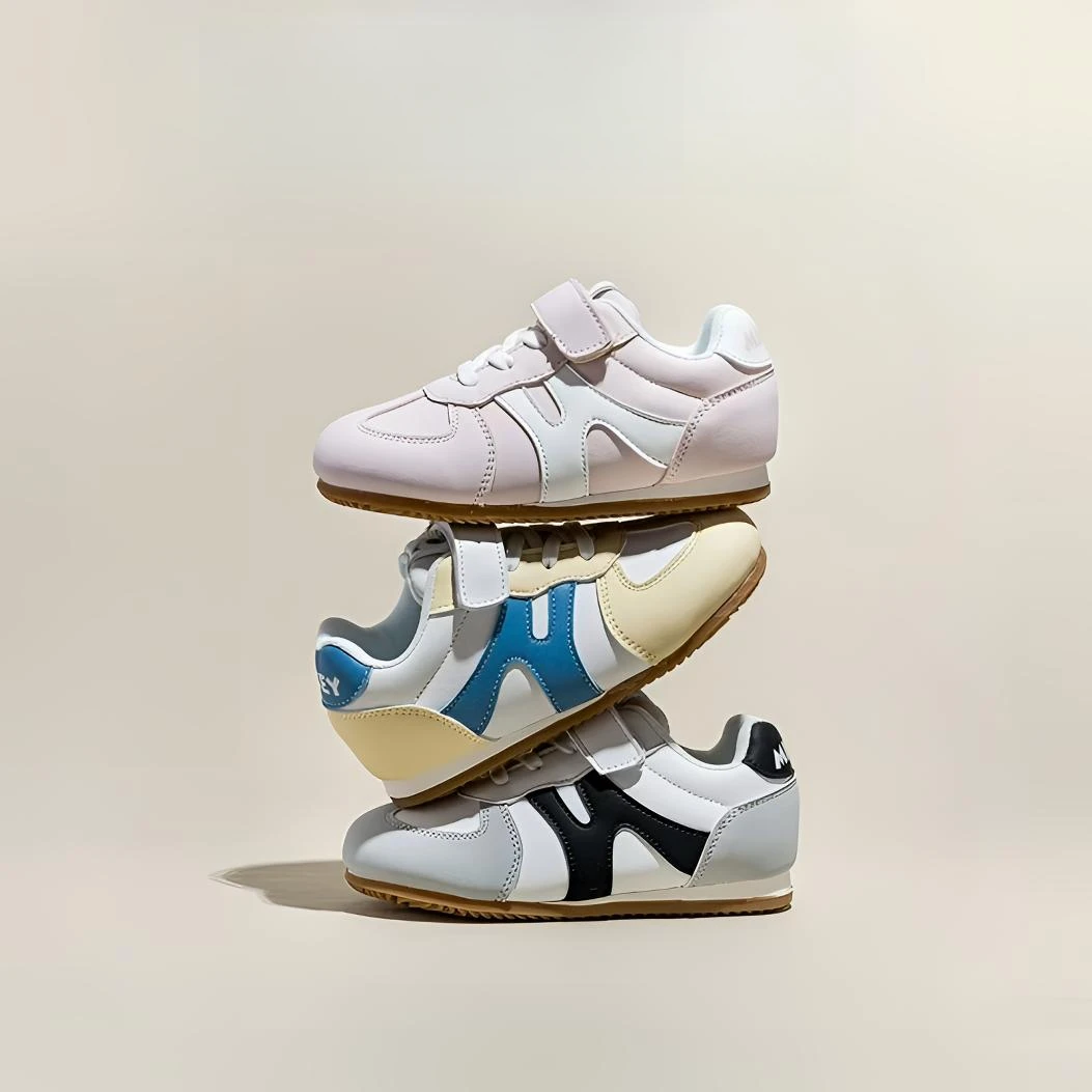 儿童德迅鞋027春秋时尚跑步鞋百搭学生新款运动薄底德迅鞋③区