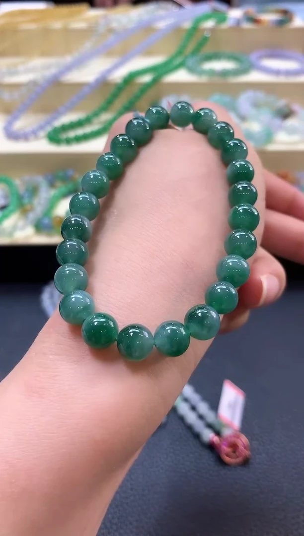 未镶嵌手串翡翠n212
