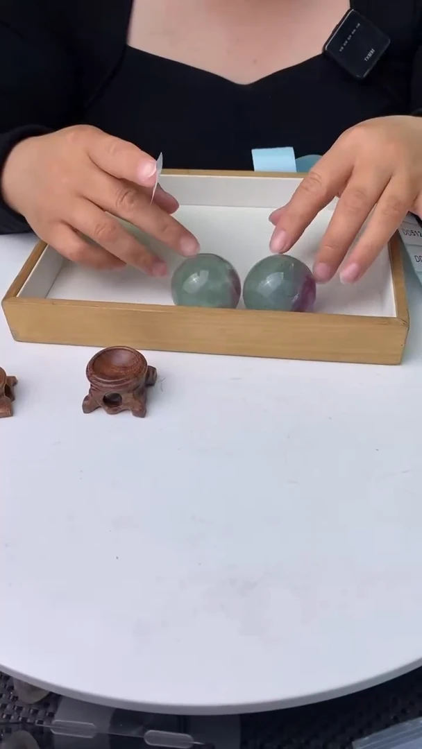 球未镶嵌萤石萤石球D505多样性发其一