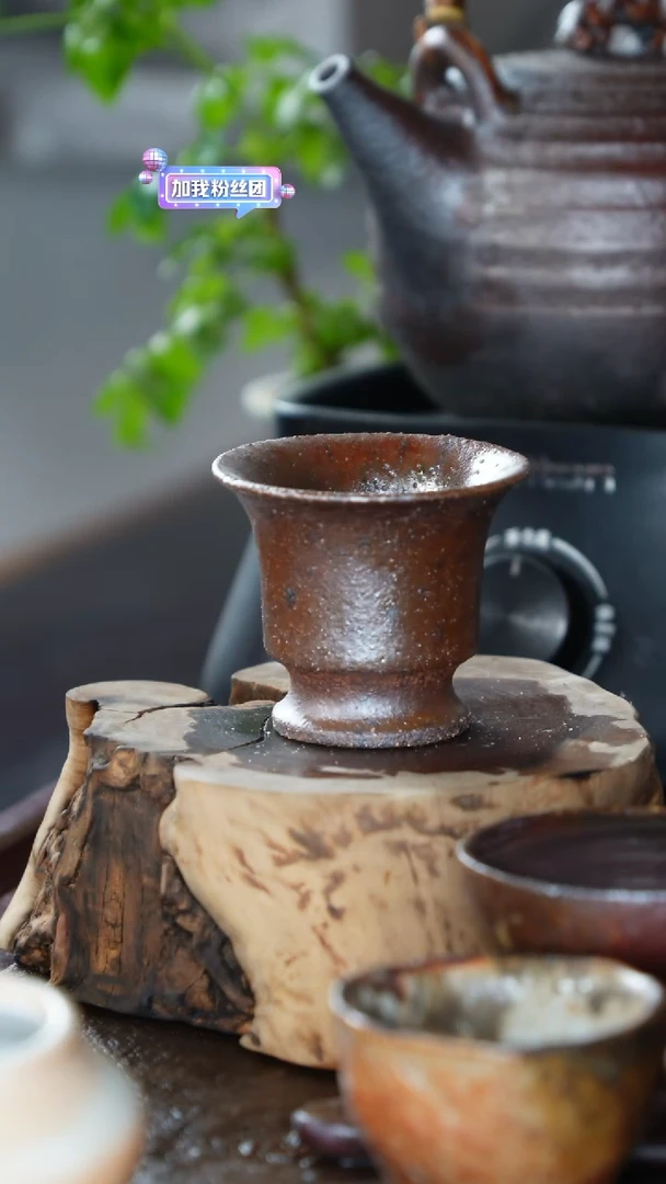 紫砂全手工马蹄杯