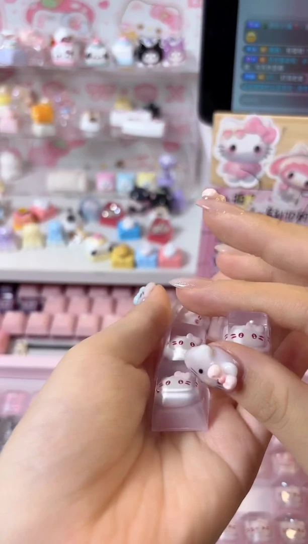 3.水汪汪大眼KT滴胶键帽