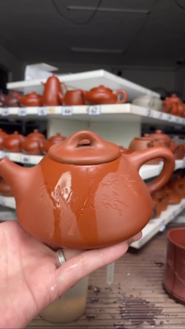 茶壶紫砂紫泥半手370毫升