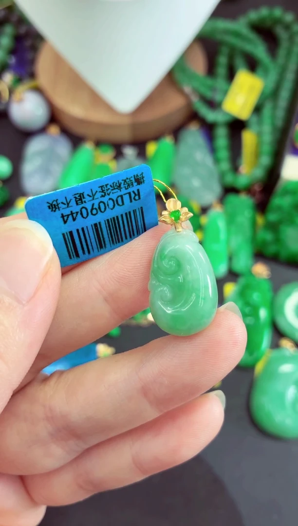 吊坠(不含链)未镶嵌翡翠绮***语挂件