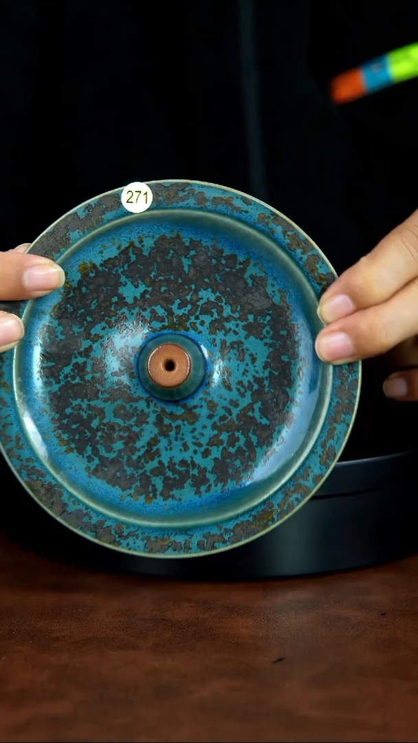 271号/禹州神垕特产】原矿原产地钧瓷茶具