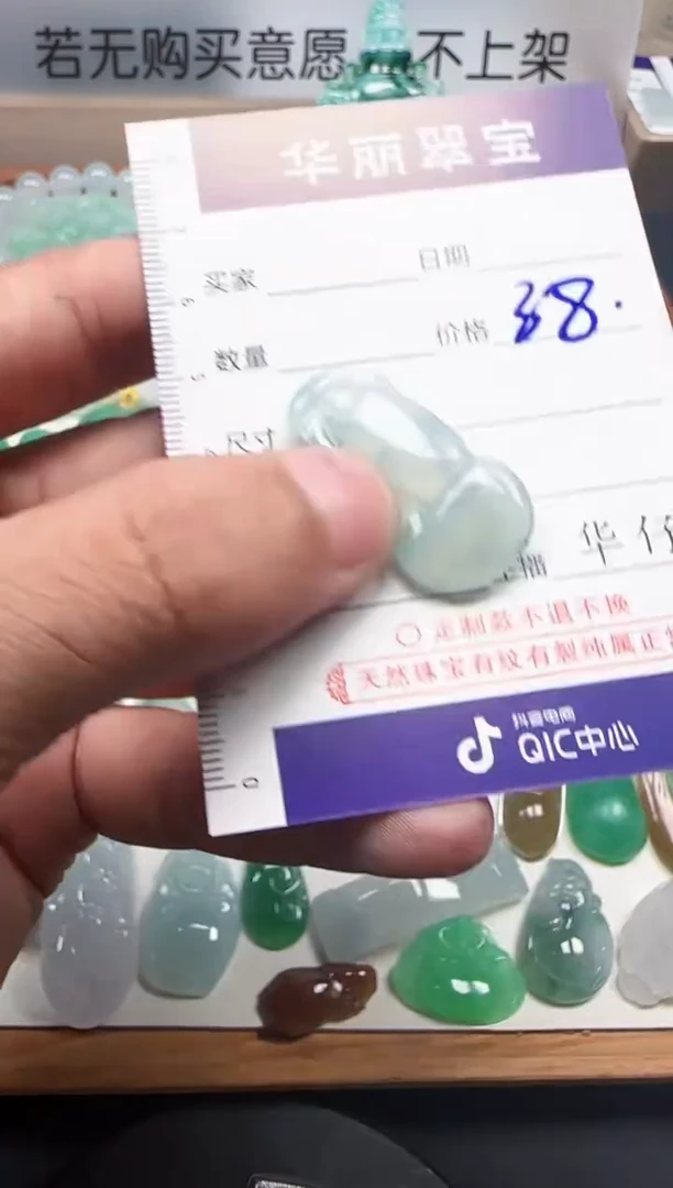 颈饰未镶嵌翡翠               4