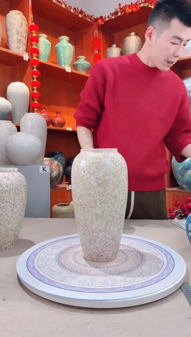 【闪购商品】瓶陶瓷花瓶 无花 绿野仙踪大号