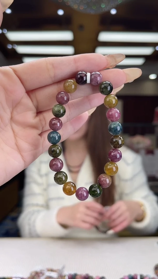 【闪购商品】碧玺/未镶嵌9mm+碧玺单圈13多样性发货