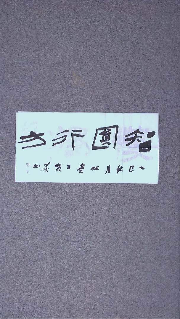 书法王保庆 河南 69*34尺寸