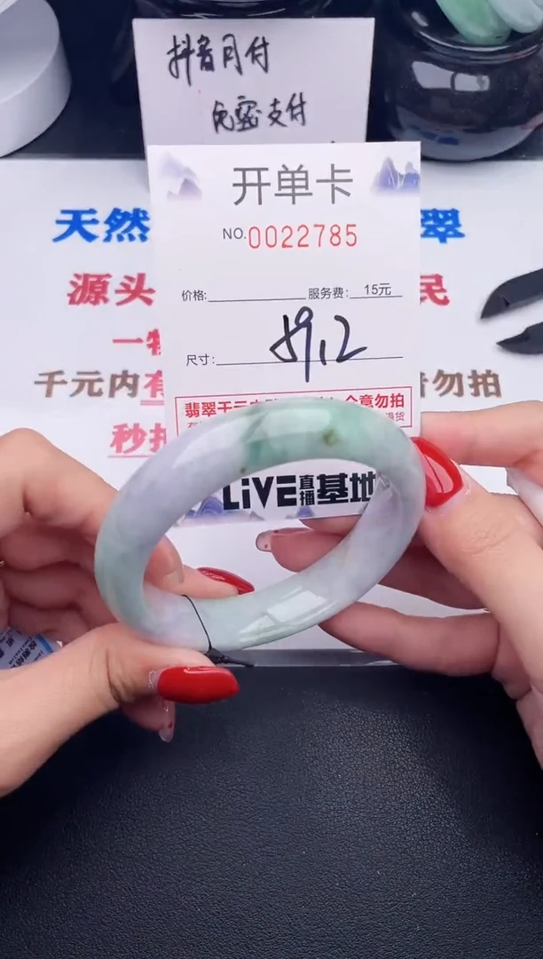 未镶嵌手镯翡翠85