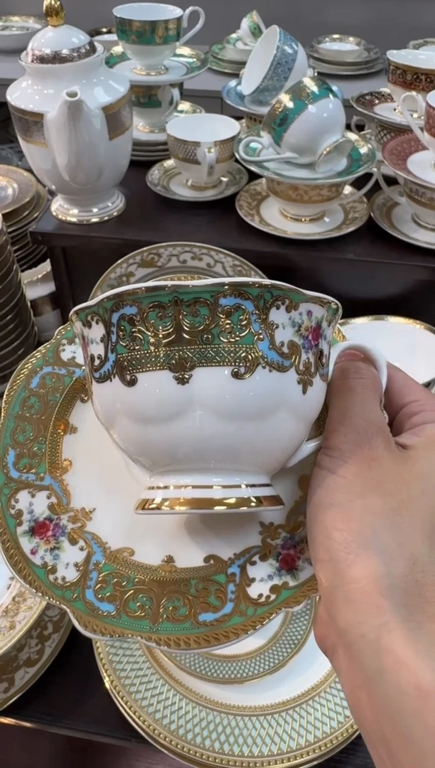 【闪购商品】瓷片220毫升杯碟福利款 尾单