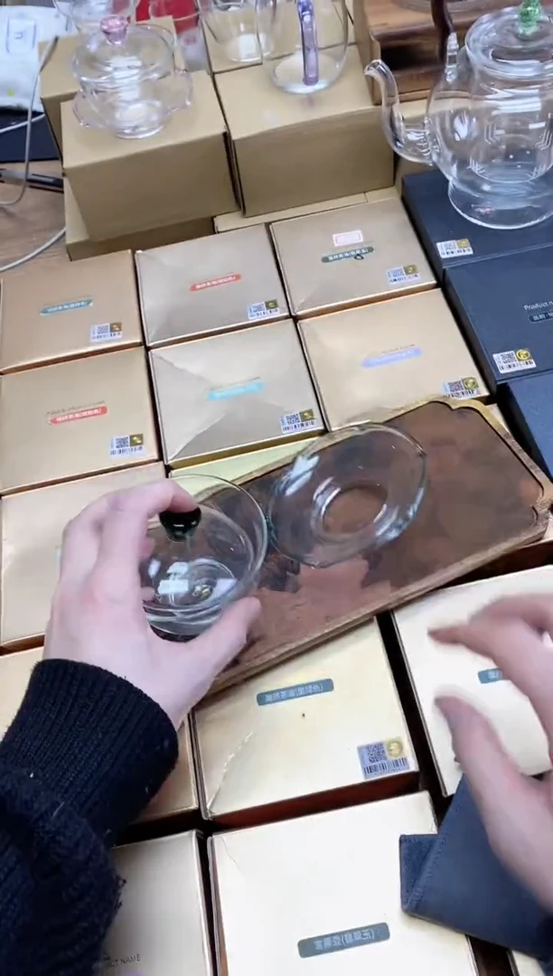 【闪购商品】孤品禾器沁莲盖碗墨绿色（无原包装）