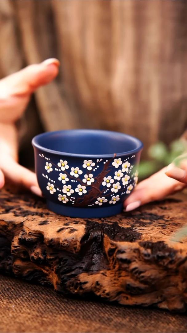 茶杯紫砂原矿紫砂杯