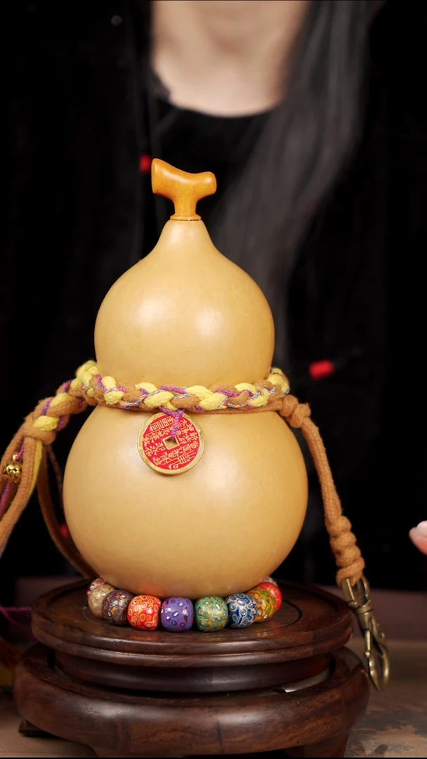 【闪购商品】50易林大漆酒葫芦----158