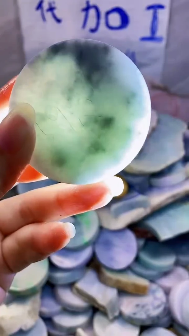 裸石翡翠纯天然翡翠A货36