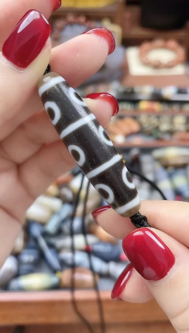 未镶嵌珠珠玛瑙/玉髓三界九眼