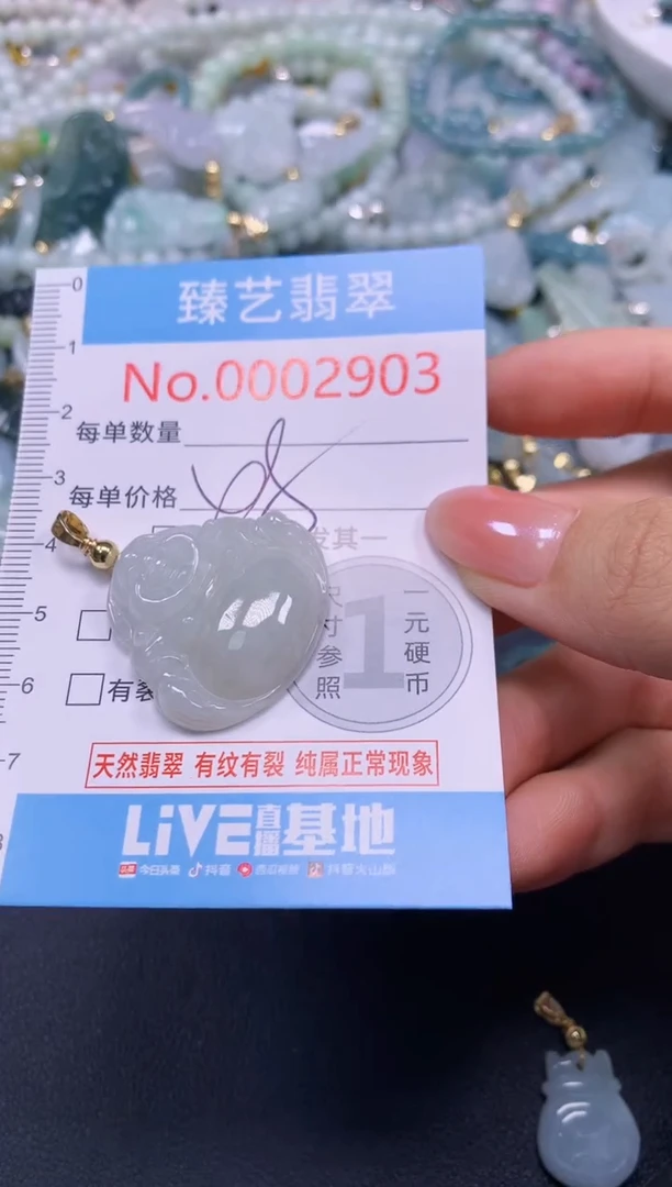 颈饰未镶嵌翡翠2903