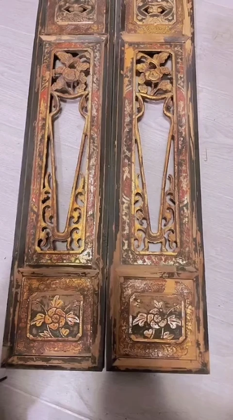 【闪购商品】香榧木2个孤品木雕100