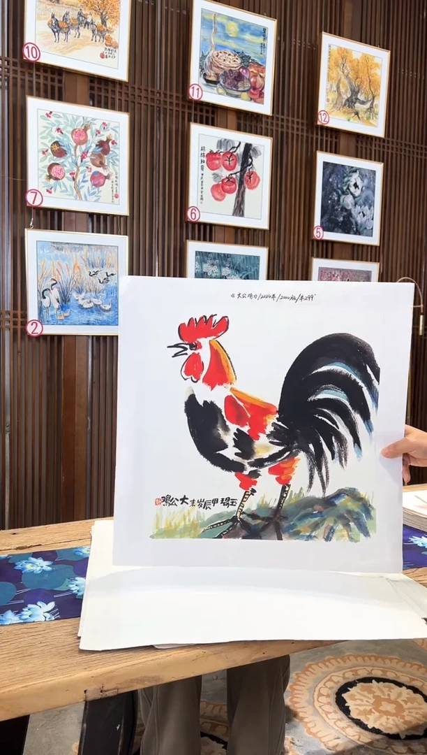 版画版画耿玉琨名章限量版画S