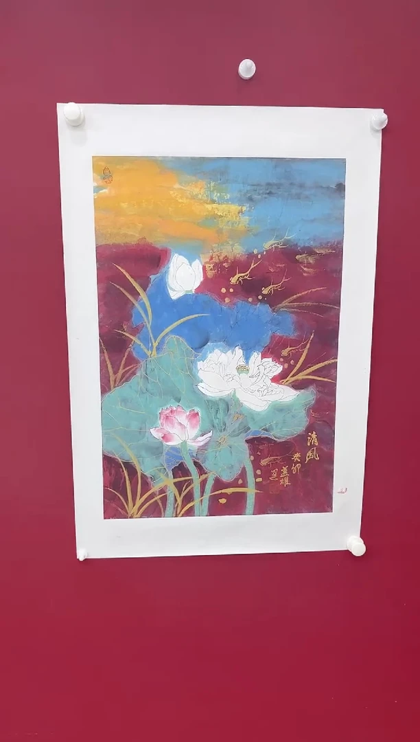 国画段益雄老师开三