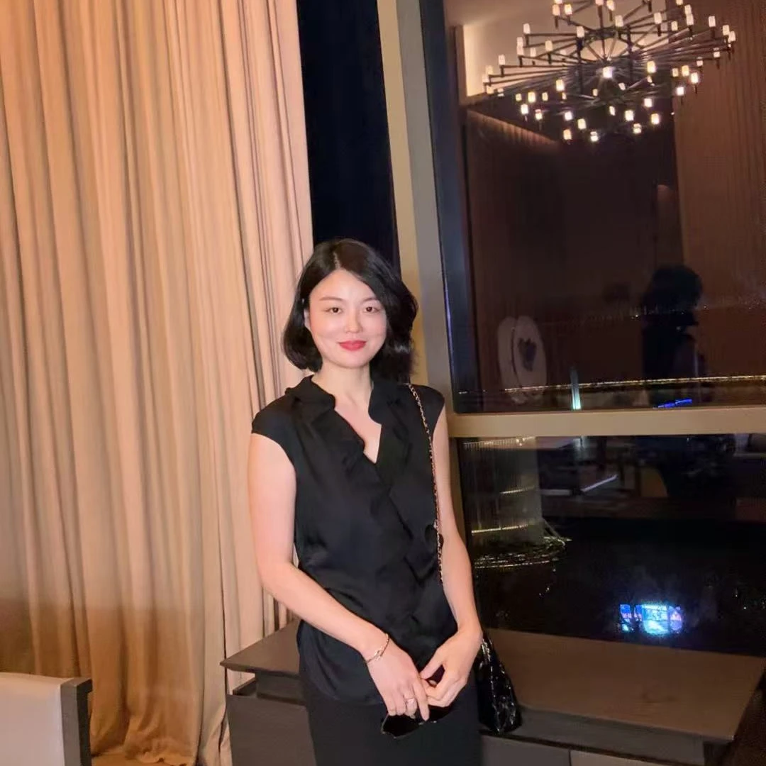 TANTAN  真丝时尚木耳领口T恤1135